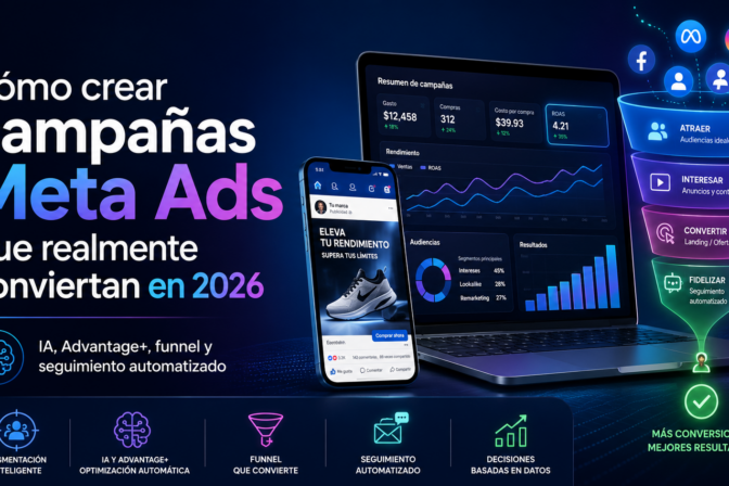 Cómo crear campañas Meta Ads que realmente conviertan en 2026
