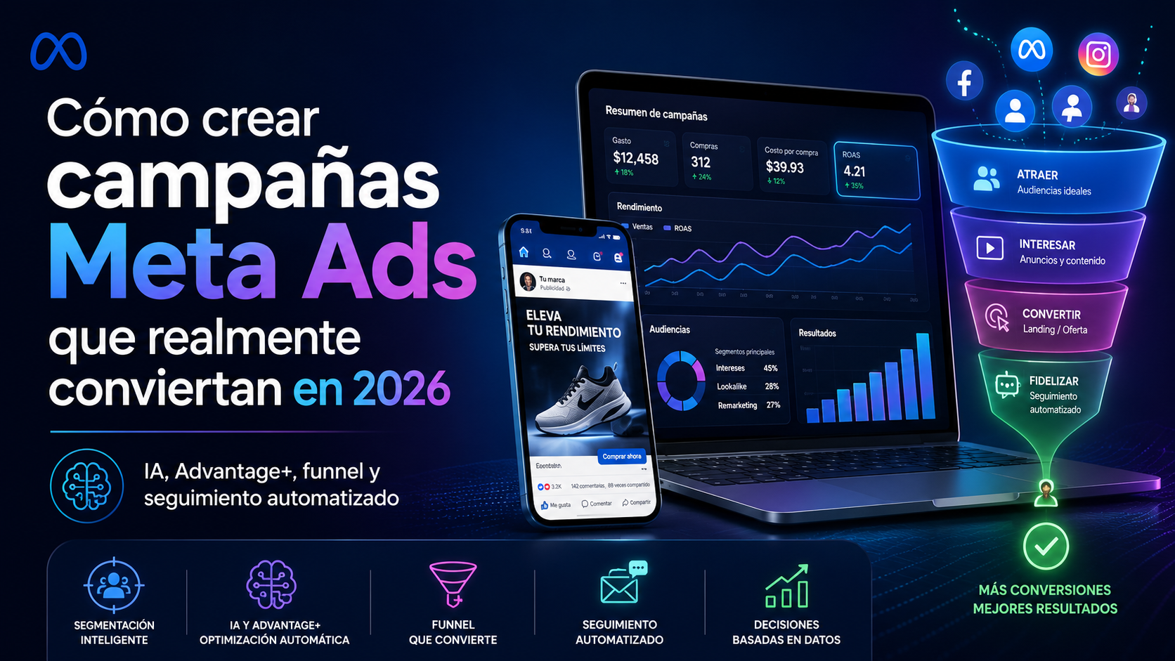 Cómo crear campañas Meta Ads que realmente conviertan en 2026