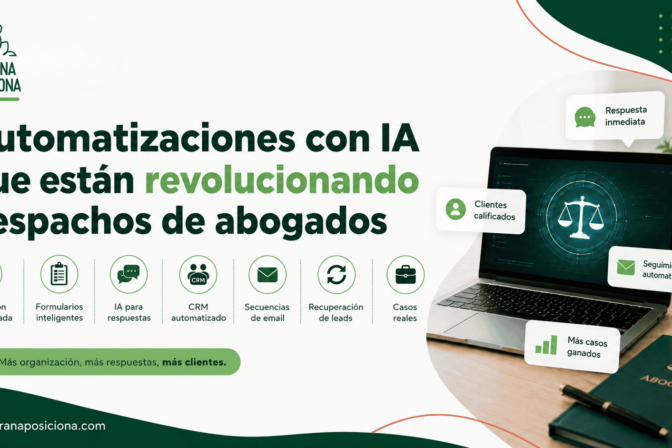 Automatizaciones con IA que están revolucionando los despachos de abogados