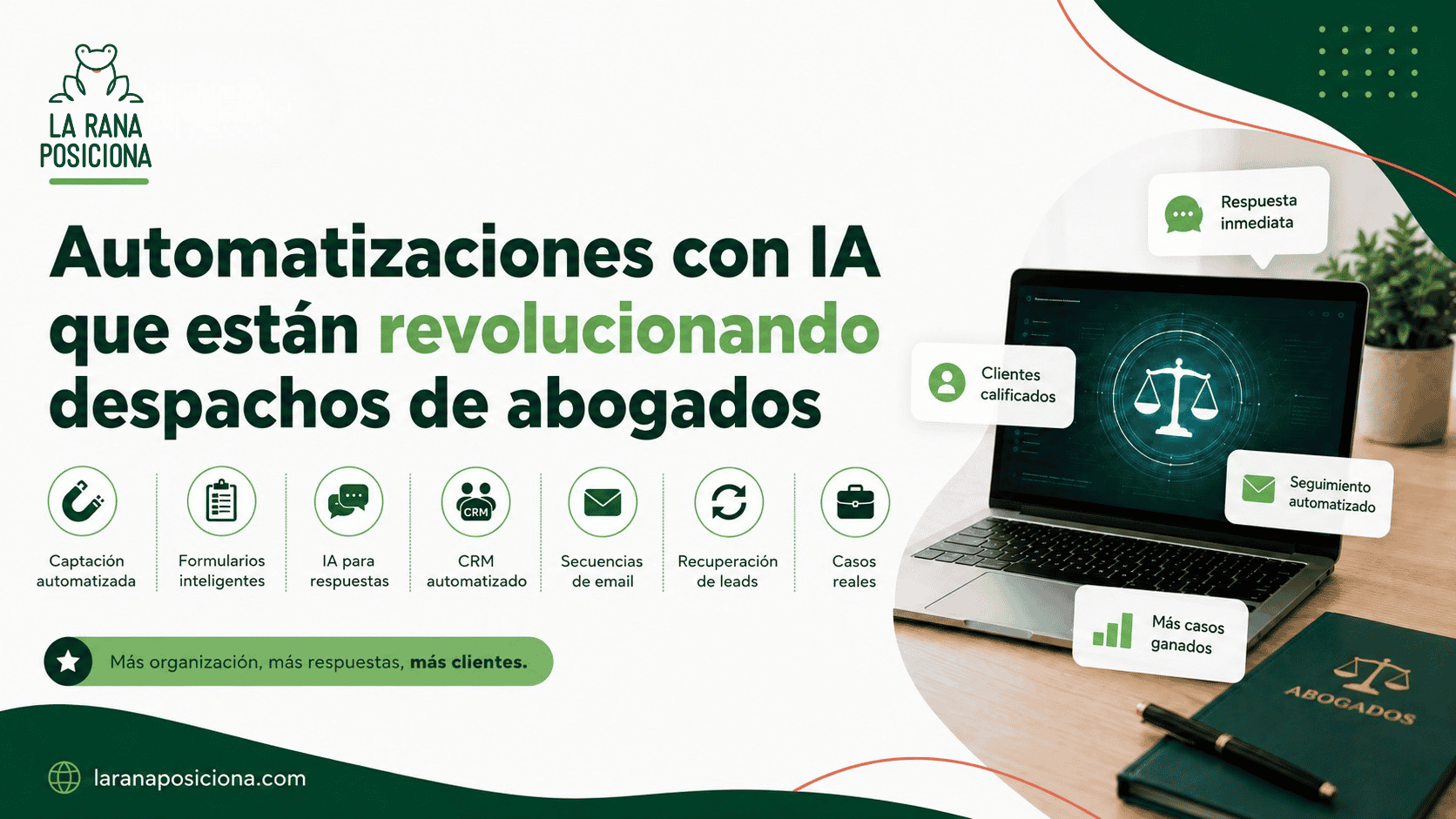 Automatizaciones con IA que están revolucionando los despachos de abogados