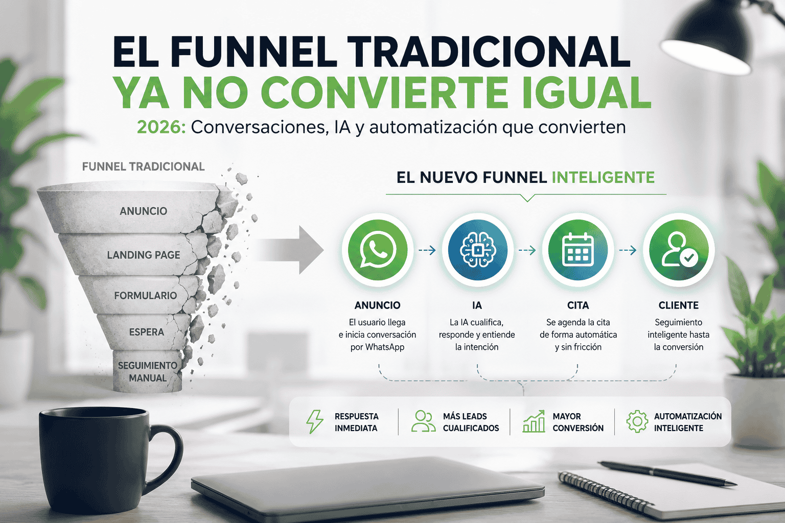 Por qué los funnels tradicionales están muriendo en 2026
