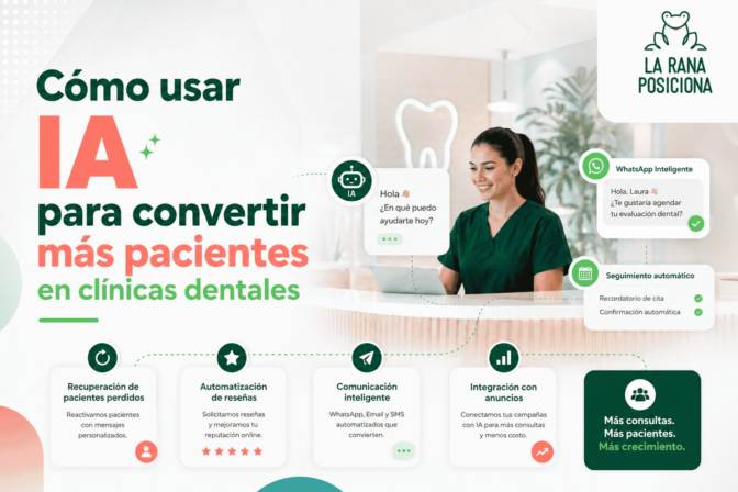 Cómo usar IA para convertir más pacientes en clínicas dentales