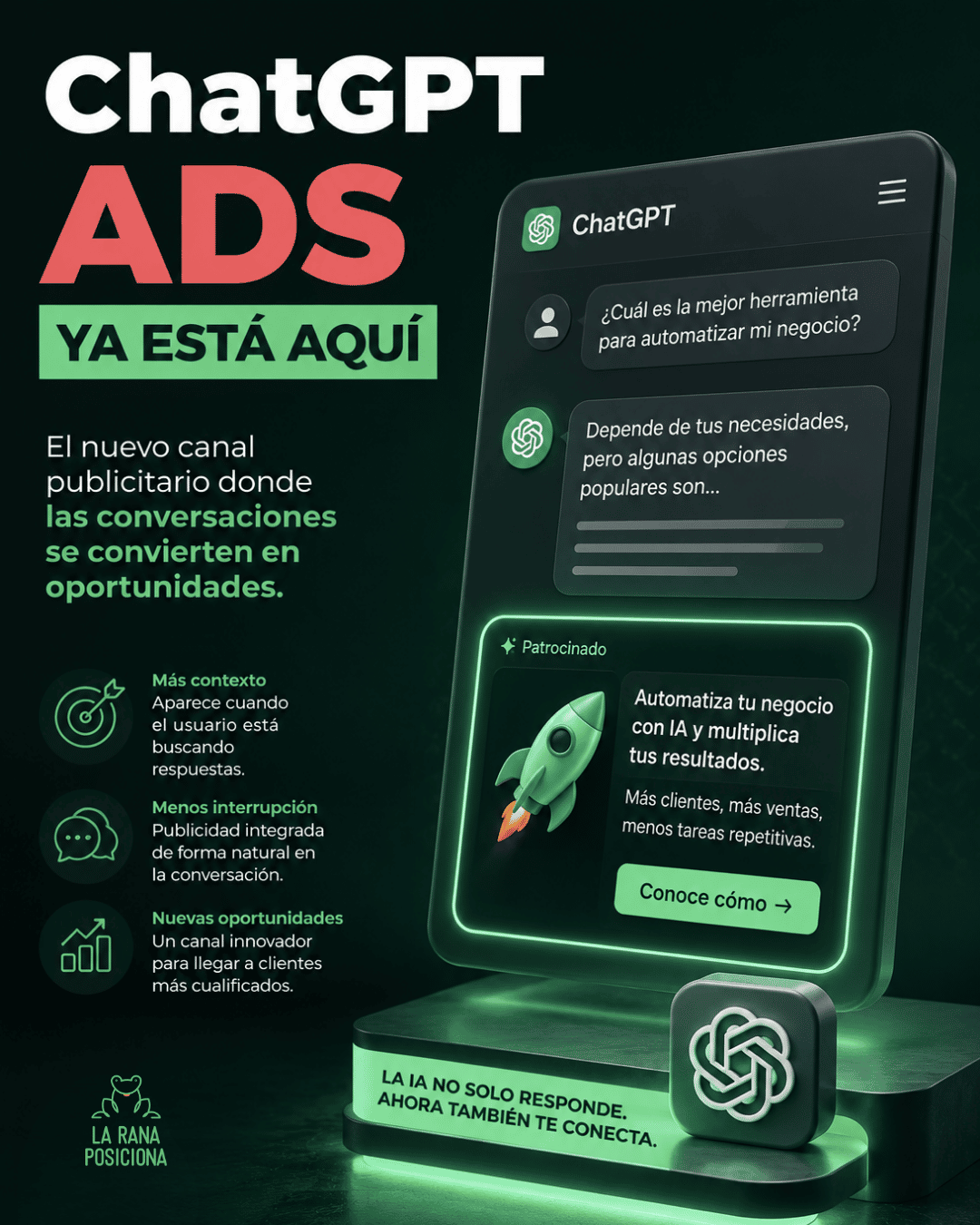 ChatGPT Ads: qué son, cómo funcionan y por qué pueden cambiar la publicidad digital